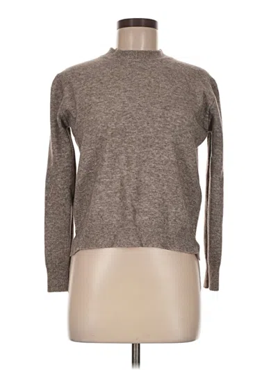 Pre-owned Chicwish Wool Pullover Sweater In Gray