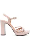 Chie Mihara 100mm Caneti Sandals In Pink