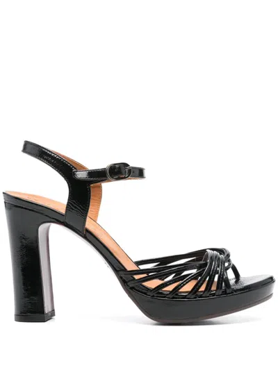 Chie Mihara 110mm Caneti Sandals In Black