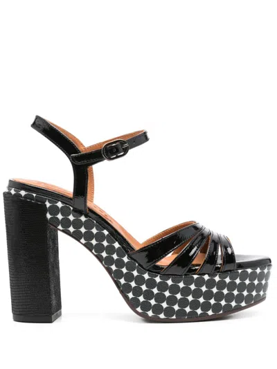 Chie Mihara 120mm Jynko Sandals In Black