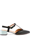 Chie Mihara 35mm Leather Pumps In Black