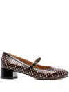 Chie Mihara 40mm Reni Geometric-pattern Pumps In Multi