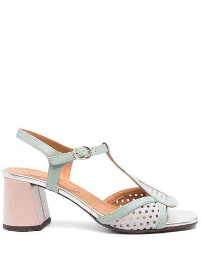Chie Mihara 50mm Rysona Sandals In Green