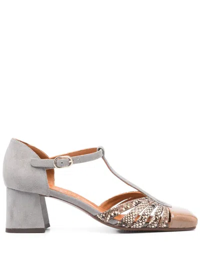 Chie Mihara 50mm Vudui Pumps In Grey