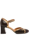 Chie Mihara 55mm Block-heel Buckled Pumps In Blue