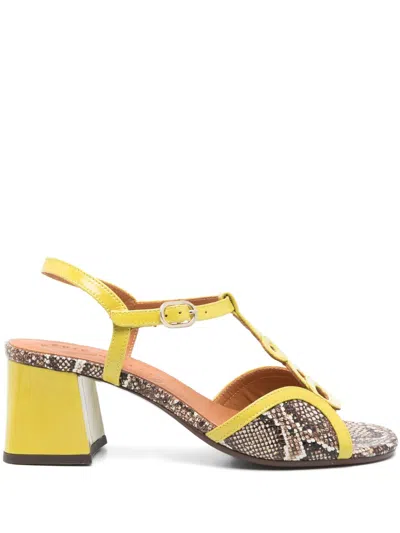 Chie Mihara 55mm Latush Sandals In Yellow