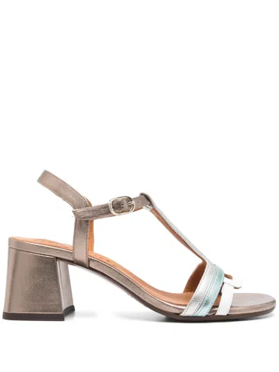 Chie Mihara 60mm Laluce Sandals In Gold
