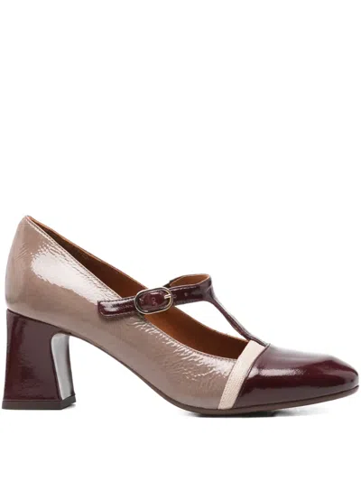 Chie Mihara 65mm Felinor T-bar Block-heel Pumps In Red
