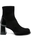 Chie Mihara 70mm Calf-leather Block-heel Boots