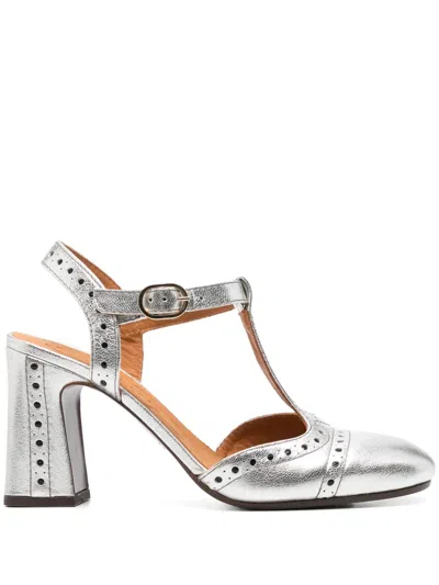 Chie Mihara 70mm Mira Pumps In Silver