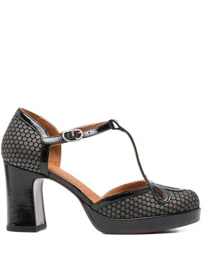Chie Mihara 70mm Patterned Pumps In Black