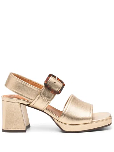 Chie Mihara Sandals In Gold