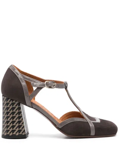 Chie Mihara 75mm Odessy Pumps In Grey