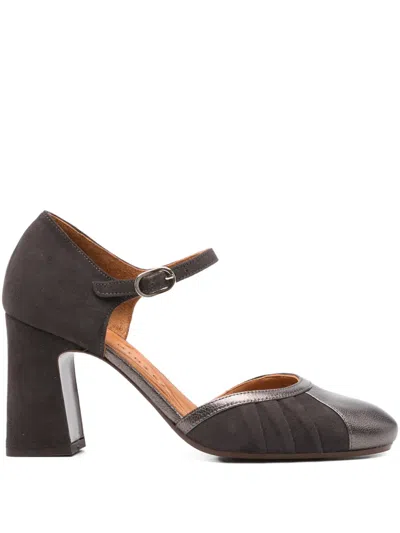 Chie Mihara 80mm Block-heel Pumps In Brown