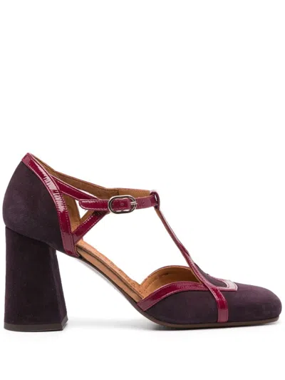 Chie Mihara 80mm Odessy Pumps In Purple