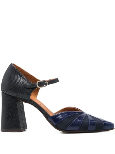Chie Mihara 85mm Ankle-strap Heeled Pumps In Blue