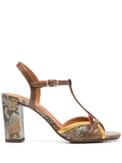Chie Mihara 85mm Bejo Sandals In Brown