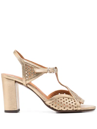Chie Mihara 85mm Bessy Sandals In Gold