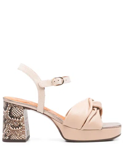 Chie Mihara 85mm Gelisa Sandals In Neutrals
