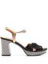 Chie Mihara 85mm Kelis Sandals In Black