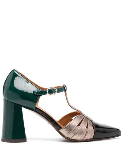 Chie Mihara Lomera Shoes In Green In Multicolor