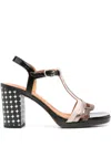 Chie Mihara 85mm Peyate Sandals In Black