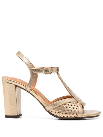 Chie Mihara 90mm Bechill Sandals In Gold