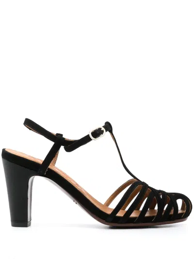 Chie Mihara 90mm Caged-design Sandals In Black