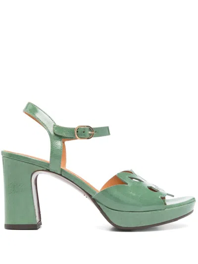 Chie Mihara 90mm Kemada Sandals In Green
