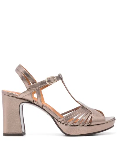 Chie Mihara 90mm Kija Sandals In Gold