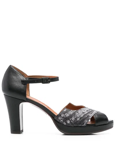 Chie Mihara 90mm Unele Sandals In Black