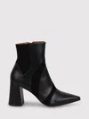 Chie Mihara Woman Ankle Boots Black Size 8 Leather