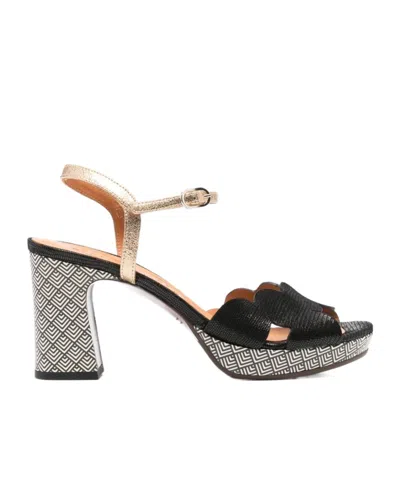 CHIE MIHARA ANKLE STRAP HIGH-HEELED SANDALS