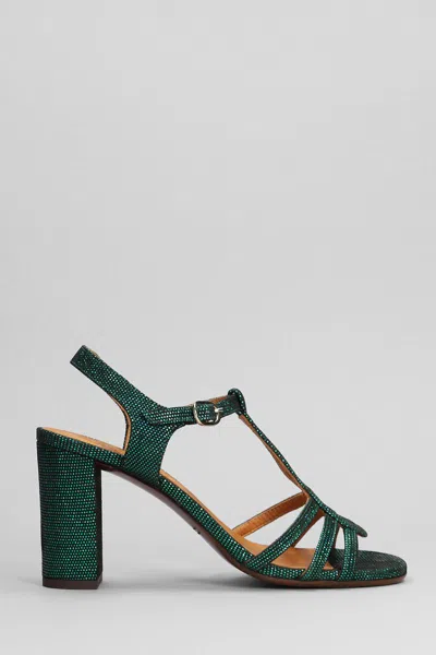 Chie Mihara Babi 44 Sandals In Green Leather