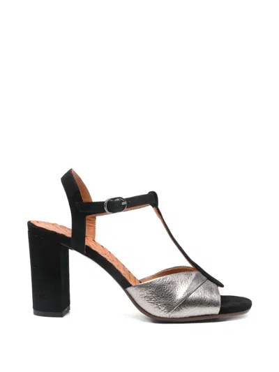 Chie Mihara Bagio T-strap Sandals In Black