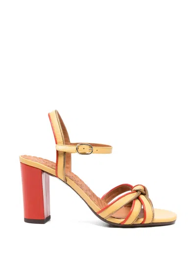 Chie Mihara Ballah Knot-detail Sandals In Neutral