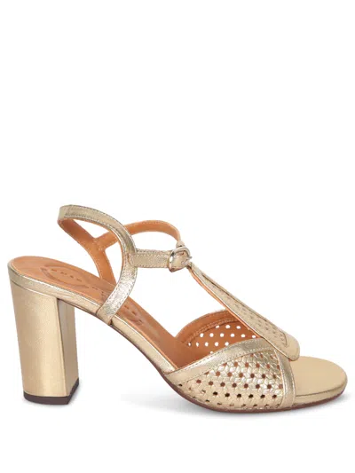 Chie Mihara Bechill Gold Sandals In Metallic