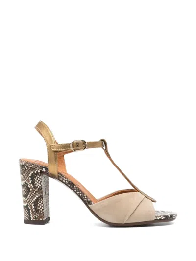 Chie Mihara Biagio Heeled Sandals In Neutral