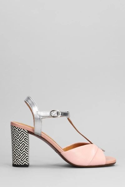 Chie Mihara Biagio Sandals In Rose-pink Leather