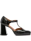 Chie Mihara Block-heel Pumps In Black