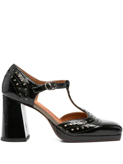 Chie Mihara Block-heel Pumps In Black