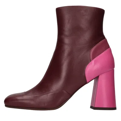 Chie Mihara Boots In Burgundy