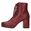 Chie Mihara Boots In Red