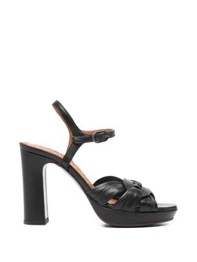 Chie Mihara Cabeit Platform Heeled Sandals In Black
