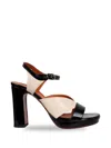 Chie Mihara Cale Ankle-strap Sandals In Black