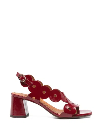 Chie Mihara Cutout Sandals In Red