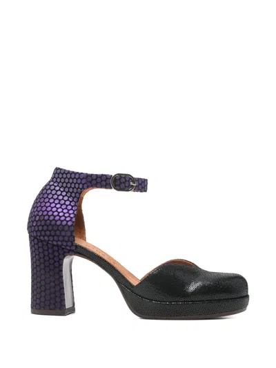 Chie Mihara Damaho Ankle-strap Pumps In Black