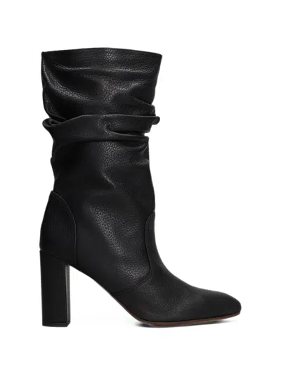 Chie Mihara Eychel Slouchy Knee-high Boots In Black