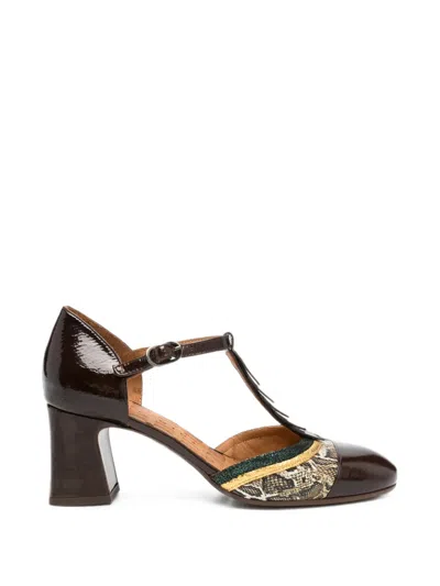 Chie Mihara Filly T-bar Heeled Pumps In Multi