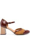 Chie Mihara Fiza 70mm Leather Pumps In Red